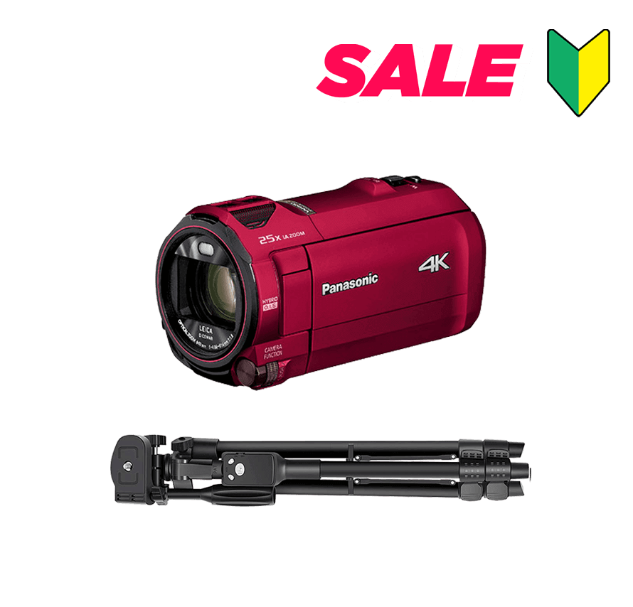 Panasonic デジタル4Kビデオカメラ HC-VX992M 三脚セット | ビデオカメラレンタル